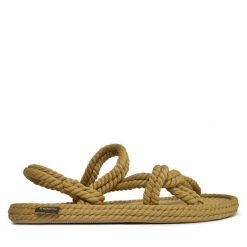 Sandały Bohonomad. Brązowe sandały damskie Bohonomad, bez wzorów, bez obcasa, na płaskiej podeszwie. Za 349.99 zł.