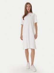 Lacoste Sukienka codzienna EF2883 Écru Oversize. Sukienki damskie Lacoste, na co dzień, bez wzorów, z bawełny, bez kołnierzyka, bez ramiączek, oversize. Za 529.99 zł.