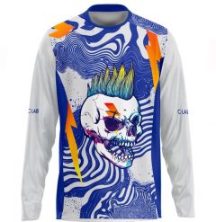 Koszulka MTB Enduro z długim rękawem Punk. Białe koszulki męskie z długim rękawem C-LAB, s, z materiału. Za 245.83 zł.