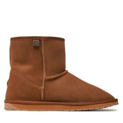 Śniegowce EMU Australia. Brązowe buty zimowe męskie Emu Australia, bez zapięcia. Za 799.99 zł.