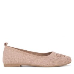 Baleriny Clara Barson. Brązowe baleriny damskie Clara Barson, bez wzorów, bez obcasa. Za 69.99 zł.