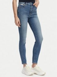 Calvin Klein Jeans Jeansy Vintage Avenue LV047D756G Niebieski Skin Fit. Niebieskie jeansy damskie Calvin Klein Jeans. Za 409.99 zł.