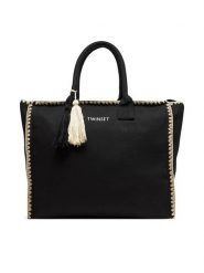 TWINSET Torebka 251LB7AFF Czarny. Czarne torebki klasyczne damskie Twinset, bez wzorów, z materiału, bez dodatków. Za 359.99 zł.