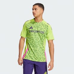 Koszulka Generation Predator Training. Zielone t-shirty sportowe męskie Adidas, s, z materiału, bez ramiączek, do piłki nożnej. W wyprzedaży za 180.35 zł.
