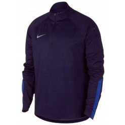 Bluza piłkarska męska Nike Shield Squad Drill Top. Niebieskie bluzy bez kaptura męskie Nike, m. Za 200.99 zł.