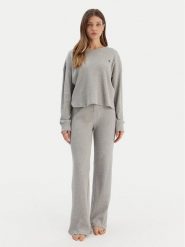 Polo Ralph Lauren Piżama 4P0380 Szary Regular Fit. Szare piżamy damskie Polo Ralph Lauren, xl, bez wzorów, z bawełny, bez ramiączek. Za 659.99 zł.