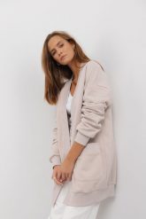 BLUZA DELIA BEŻOWA M - Flawless. Brązowe bluzy bez kaptura damskie Flawless, m, z bawełny. Za 352.00 zł.
