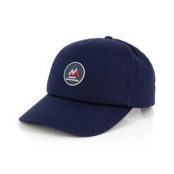 Czapka Peak Mountain Maya. Niebieskie czapki męskie Peak Mountain, na zimę, bez wzorów, z materiału, eleganckie. Za 77.00 zł.