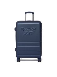 Reebok Walizka średnia CEO-RBK-WAL-002-CCC-M Granatowy. Niebieskie walizki Reebok, bez wzorów, z tworzywa sztucznego, średnie. Za 299.99 zł.