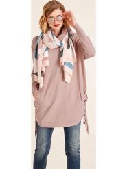 Heine Sweter w kolorze jasnoróżowym rozmiar: 36/38. Różowe swetry klasyczne damskie Heine, bez kołnierzyka. Za 43.57 zł.