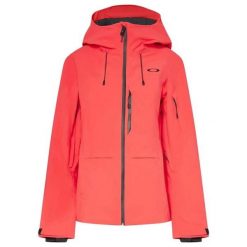 Kurtka narciarska damska Canopy, ocieplana, czerwona. Czerwone kurtki damskie Oakley, na zimę, xs, bez wzorów, z materiału, z kapturem. Za 1,293.35 zł.