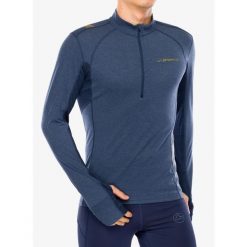 Bluza z zamkiem 1/2 męska La Sportiva Swift Long Sleeve. Niebieskie bluzy bez kaptura męskie La Sportiva, m. Za 388.49 zł.