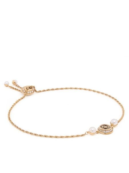 Guess Bransoletka JUBB05 520JW Złoty. Żółte bransoletki damskie Guess, metalowe. Za 249.99 zł.