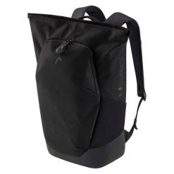 HEAD PRO X Plecak 25L. Czarne plecaki damskie HEAD, bez wzorów, z nylonu, sportowe. Za 373.65 zł.
