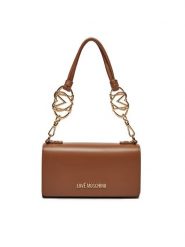 LOVE MOSCHINO Torebka JC4051PP1MLF0201 Brązowy. Brązowe torebki klasyczne damskie Love Moschino, bez wzorów, ze skóry, bez dodatków. Za 439.99 zł.