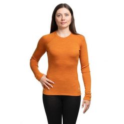 Koszulka Smartwool Classic Thermal Merino Base Layer Crew Women. Czarne bielizna termoaktywna damska Smartwool, l, bez wzorów, sportowe, bez kołnierzyka, bez ramiączek. Za 429.99 zł.