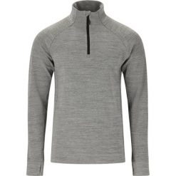 Zipperowana koszulka z długim rękawem Whistler Kajsa. Szare bielizna termoaktywna męska WHISTLER, m, bez wzorów. Za 216.00 zł.