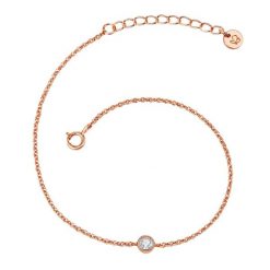 Glanzstücke München Srebrna bransoleta srebro wysokiej próby Topaz srebrny Bransoletki 1 ct Damski. Szare bransoletki damskie Glanzstücke München, pozłacane. Za 229.49 zł.
