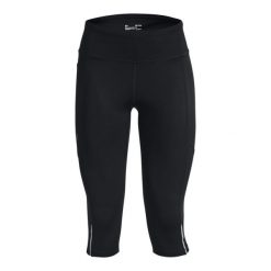 Legginsy damskie Under Armour Fly Fast 3.0 Speed Capri. Czarne legginsy damskie Under Armour, m, bez wzorów, z elastanu. Za 269.66 zł.