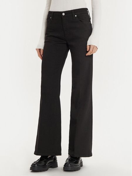Calvin Klein Jeansy K20K207610 Czarny Flare Fit. Czarne jeansy damskie CALVIN KLEIN. Za 479.99 zł.