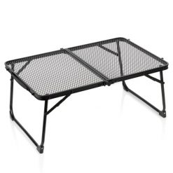 Stół turystyczny składany aluminiowy czarny 60x40x25 cm. Czarne walizki Vilde, bez wzorów. W wyprzedaży za 75.90 zł.