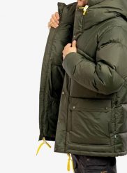 Kurtka puchowa męska Fjallraven Expedition Down Lite Jacket. Zielone kurtki męskie Fjällräven, l, bez wzorów, z puchu, klasyczne, bez kaptura. Za 2,627.75 zł.
