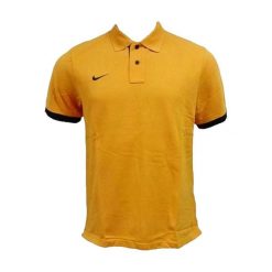 Męska Koszulka Polo Authentic. Żółte koszulki polo męskie Nike, m, bez wzorów, bez ramiączek. Za 91.99 zł.