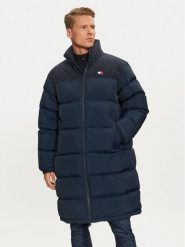 Tommy Jeans Kurtka puchowa Alaska DM0DM20605 Granatowy Regular Fit. Niebieskie kurtki męskie Tommy Jeans, m, bez wzorów, z jeansu, bez kaptura. Za 819.99 zł.