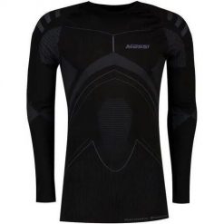 Koszulka termiczna z włókna węglowego Massi Evolution M/C. Czarne bielizna termoaktywna męska MASSI, m, bez wzorów. Za 233.00 zł.