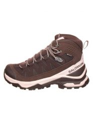 SALOMON Skórzane buty trekkingowe "Quest Echo Gore-Tex" w kolorze brązowym rozmiar: 41 1/3. Brązowe obuwie trekkingowe damskie Salomon. Za 604.95 zł.