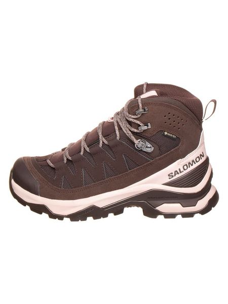 SALOMON Skórzane buty trekkingowe "Quest Echo Gore-Tex" w kolorze brązowym rozmiar: 41 1/3. Brązowe obuwie trekkingowe damskie Salomon. Za 624.95 zł.