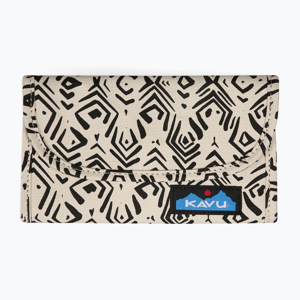 Portfel KAVU Big Spender. Brązowe portfele damskie KAVU, bez wzorów. Za 129.99 zł.