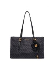 MICHAEL Michael Kors Torebka 30T6A6ZT8C Czarny. Czarne torebki klasyczne damskie MICHAEL Michael Kors, bez wzorów, ze skóry, bez dodatków. Za 879.99 zł.