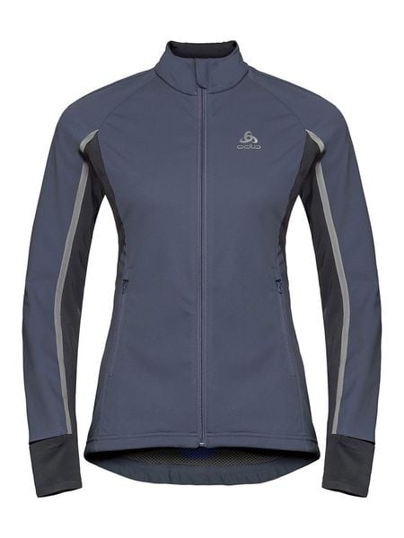 Odlo Kurtka "Aeolus Pro" w kolorze antracytowo-czarnym do biegania rozmiar: S. Czarne kurtki do biegania damskie Odlo, s, bez wzorów, bez kaptura. Za 266.03 zł.