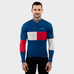Męska koszulka rowerowa z krótkim rękawem Kolarstwo Siroko M2 Vezzana. Czerwone t-shirty sportowe męskie SIROKO, m, z jersey, bez ramiączek, rowerowe. Za 381.00 zł.