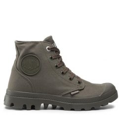 Trapery Palladium. Zielone trapery damskie Palladium, bez obcasa. Za 289.99 zł.
