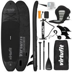 Deska SUP Cruiser 305 Z siedziskiem kajakowym, akcesoriami i torbą transportową. Czarne torebki klasyczne damskie VIRTUFIT, bez wzorów, z materiału, bez dodatków. Za 1,265.00 zł.