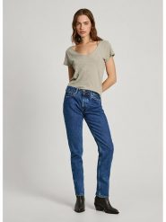 Pepe Jeans Dżinsy - Tapered fit - w kolorze niebieskim rozmiar: W26/L32. Niebieskie jeansy damskie Pepe Jeans. Za 327.45 zł.