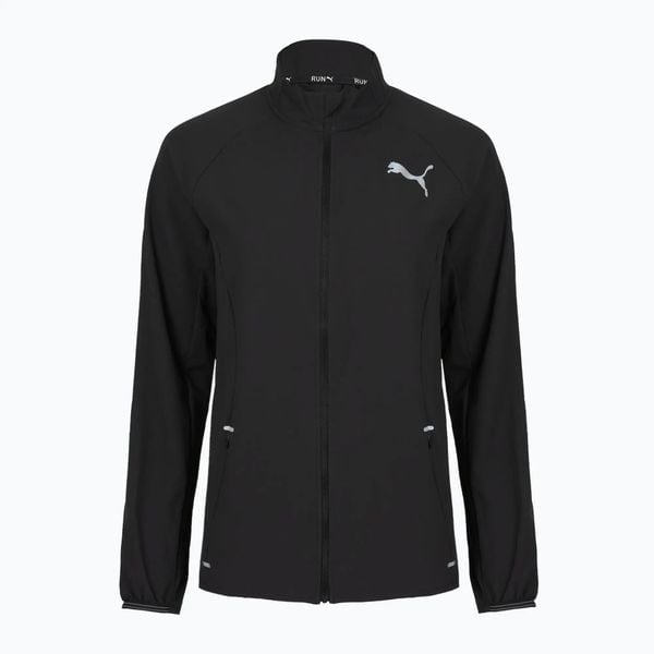 Kurtka damska Puma Run Elite Ultraweave. Czarne kurtki damskie Puma, m, bez wzorów, z materiału, bez kaptura. Za 249.99 zł.