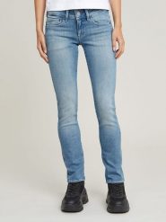 G-Star Dżinsy "Midge" - Slim fit - w kolorze błękitnym rozmiar: W27/L32. Niebieskie jeansy damskie G-Star. Za 234.95 zł.