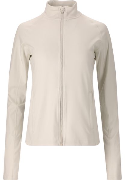 Damska bluza dresowa zapinana na zamek Athlecia Krosa. Brązowe bluzy bez kaptura damskie Athlecia, z dresówki. Za 233.50 zł.