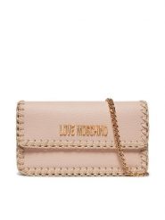 LOVE MOSCHINO Torebka JC4108PP1ILJ160A Różowy. Czerwone torebki klasyczne damskie Love Moschino, bez wzorów, ze skóry, wizytowe, bez kołnierzyka, bez ramiączek. Za 549.99 zł.