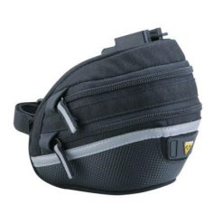 Torba na siodło Topeak Wedge Pack II v2. Czarne torebki klasyczne damskie Topeak, bez wzorów, z materiału, bez dodatków. Za 129.99 zł.