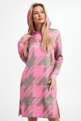 Sukienka dresowa SPORTALM. Sukienki damskie Sportalm, xs, bez wzorów, z dresówki, bez kołnierzyka, bez ramiączek. W wyprzedaży za 1,079.25 zł.
