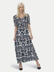 ONLY Sukienka letnia Chianti 15270519 Granatowy Regular Fit. Niebieskie sukienki damskie Only, na lato, xs, bez wzorów, z wiskozy, bez kołnierzyka, bez ramiączek. Za 239.99 zł.