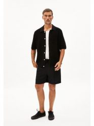 Armedangels Koszula "Eduaardo" w kolorze czarnym rozmiar: XXL. Czarne koszule męskie ARMEDANGELS, xxl, bez wzorów, z bawełny, bez kołnierzyka, bez ramiączek. Za 218.05 zł.