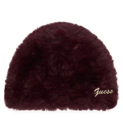 Czapka Guess. Czerwone czapki zimowe damskie Guess. Za 214.99 zł.