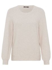 Olsen Sweter w kolorze beżowym rozmiar: 46. Brązowe swetry klasyczne damskie Olsen, bez kołnierzyka. Za 95.99 zł.