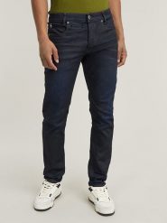 G-Star Dżinsy - Slim fit - w kolorze granatowym rozmiar: W33/L30. Niebieskie jeansy męskie G-Star. Za 263.45 zł.