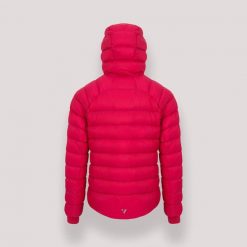 Damska kurtka z kapturem Mac In A Sac. Czerwone kurtki damskie Mac In A Sac, bez wzorów, z puchu, z kapturem. Za 615.50 zł.